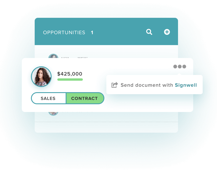 Quickly send contracts in Close