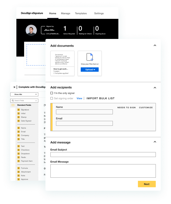 DocuSign Sending