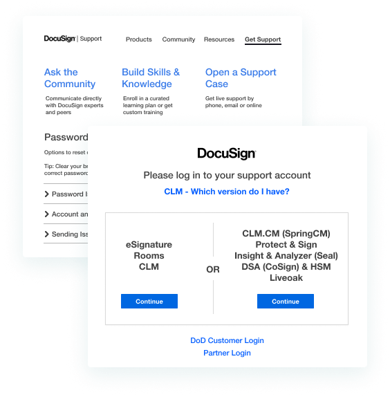 DocuSign Support