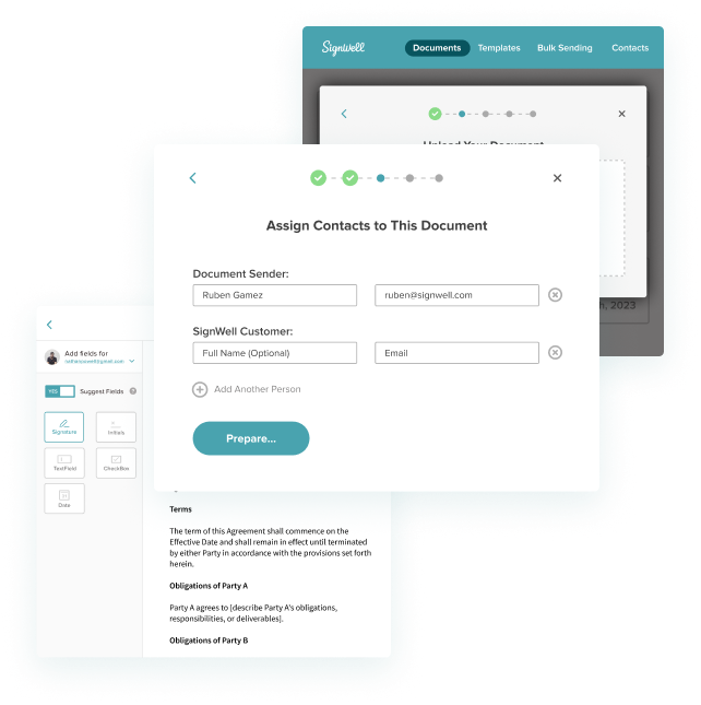 SignWell Sending